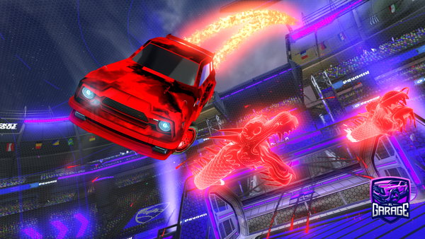 A Rocket League car design from isaac19