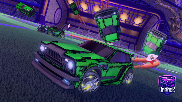 A Rocket League car design from RL_CR777