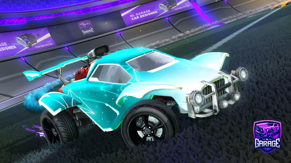 A Rocket League car design from Honzik67ska