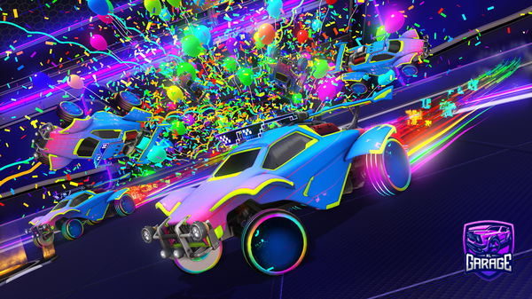 A Rocket League car design from Redknight727