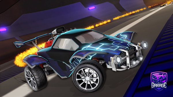 A Rocket League car design from Alphxzx