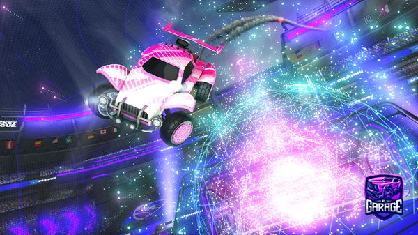 A Rocket League car design from JoltyUwU