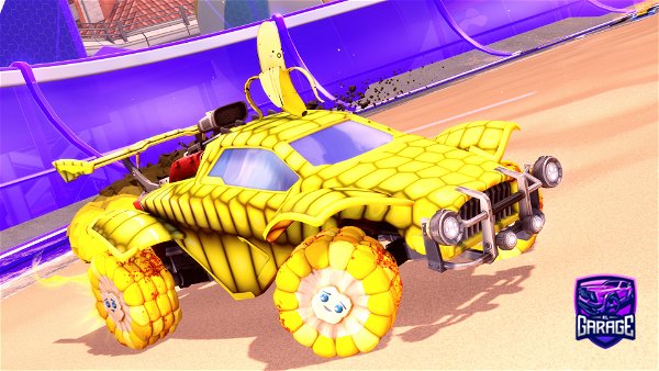 A Rocket League car design from 7xDrl
