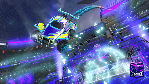 A Rocket League car design from MohaGod