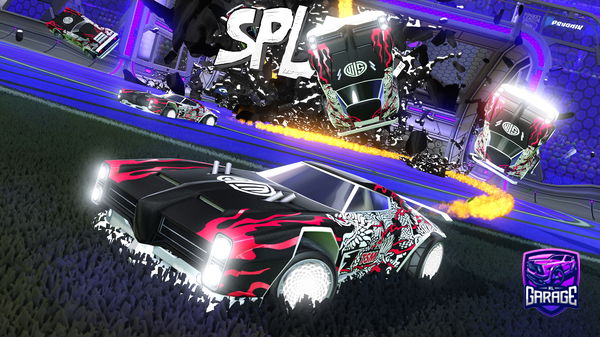 A Rocket League car design from ETERNAL-GAMING