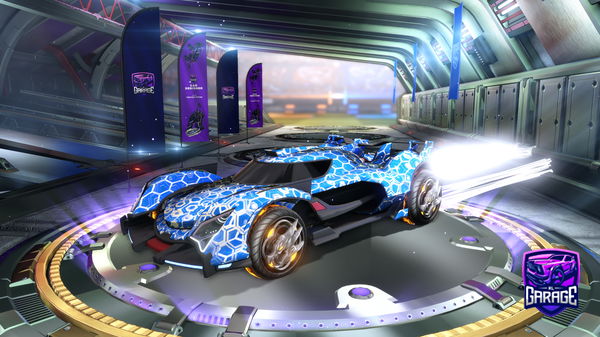 A Rocket League car design from kennypon