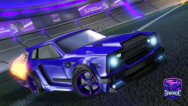 A Rocket League car design from nitroarvin