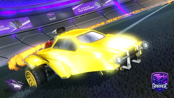 A Rocket League car design from AJskull51