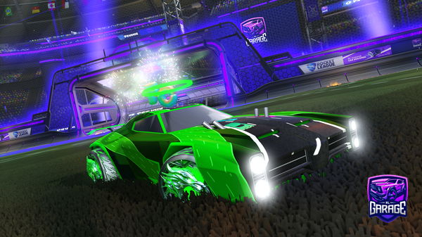 A Rocket League car design from MrCactus193