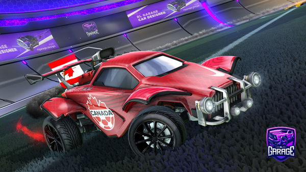 A Rocket League car design from Itz_Madoo