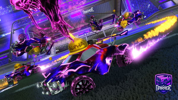 A Rocket League car design from srabber