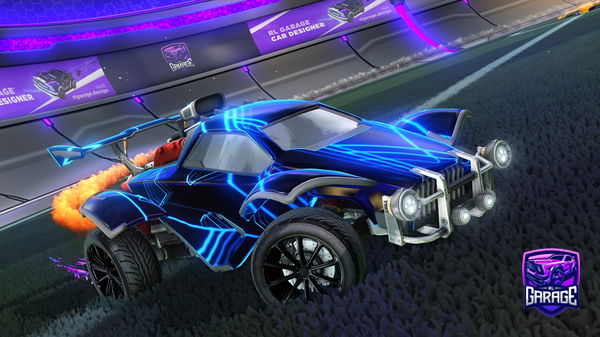 A Rocket League car design from DunnitRL_on_YT
