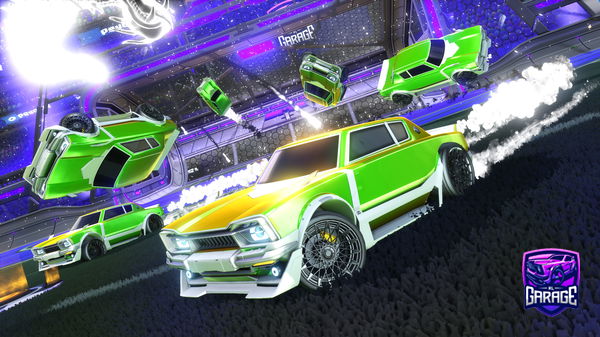 A Rocket League car design from Asgard114