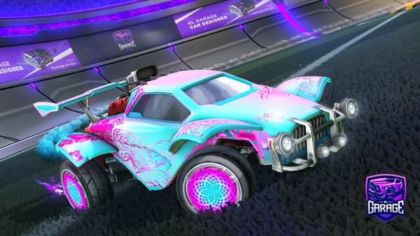 A Rocket League car design from pomelo_99