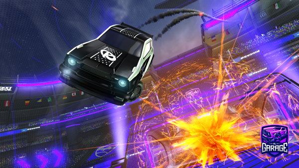 A Rocket League car design from JOSH_MSN