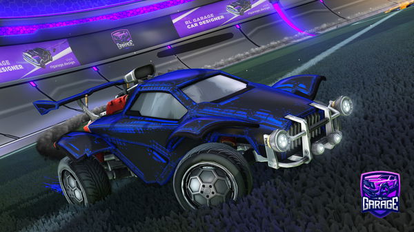 A Rocket League car design from Rewzer