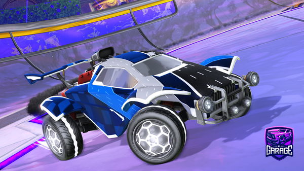 A Rocket League car design from pulse_gxdzxlla