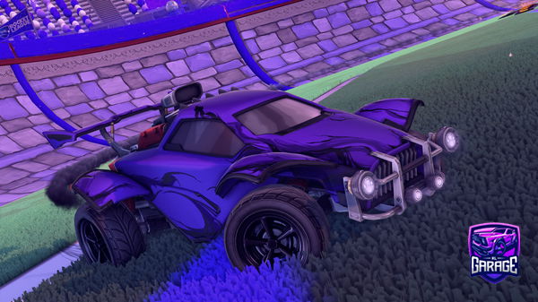 A Rocket League car design from kngg