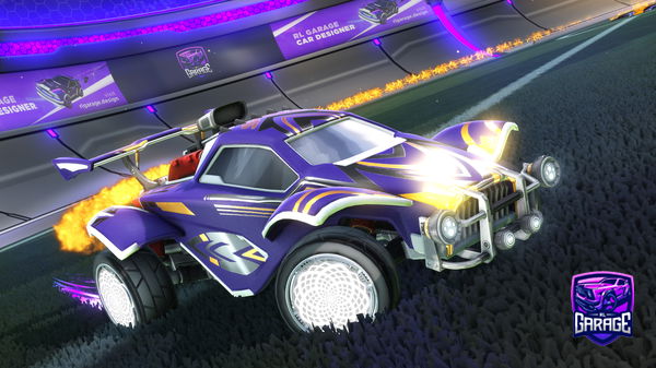 A Rocket League car design from HarviStar