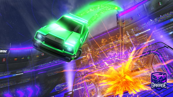 A Rocket League car design from Huo_Ekip