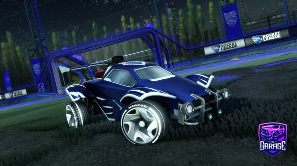 A Rocket League car design from nuqco