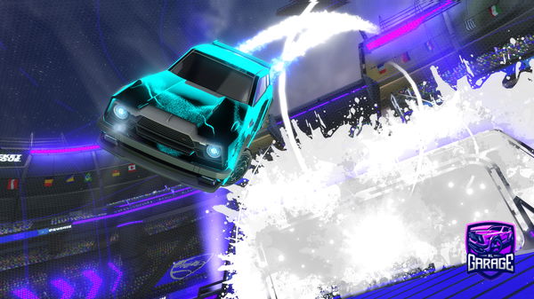 A Rocket League car design from javikida