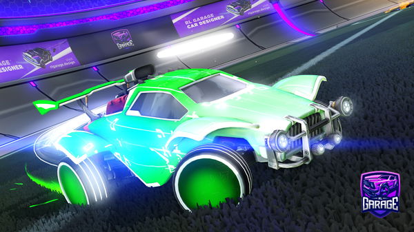 A Rocket League car design from Squidge_09