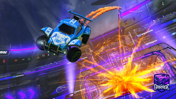 A Rocket League car design from Poiny_Pickle