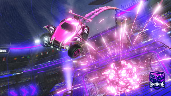 A Rocket League car design from Fluim