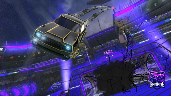 A Rocket League car design from Lennonmcd_12