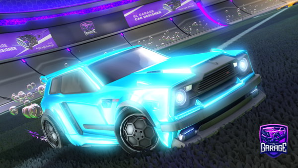 A Rocket League car design from vluxxyfv