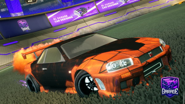 A Rocket League car design from CanMan_17