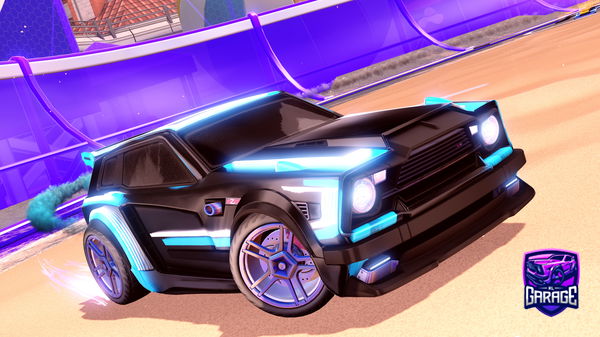 A Rocket League car design from mahouds
