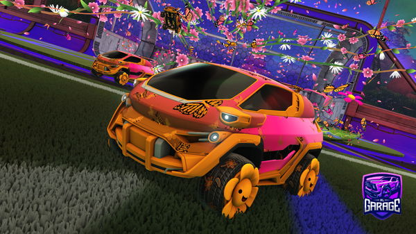 A Rocket League car design from irosario78