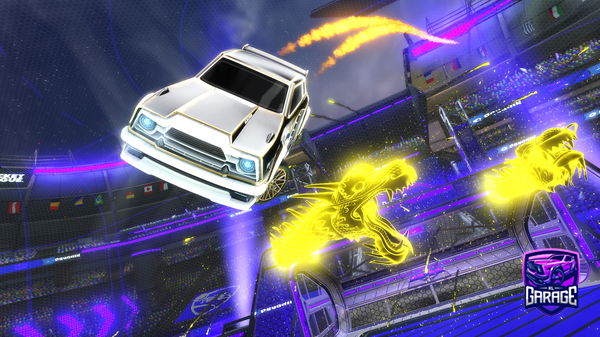 A Rocket League car design from VOID_nege09