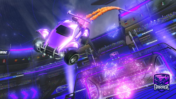 A Rocket League car design from kinderilozzz