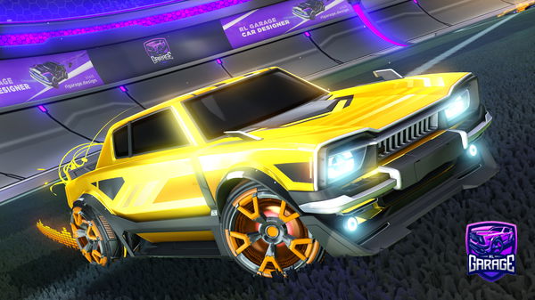 A Rocket League car design from Colognekid