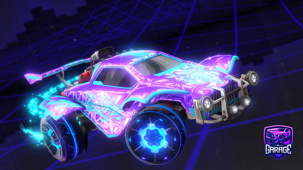 A Rocket League car design from nassrwala