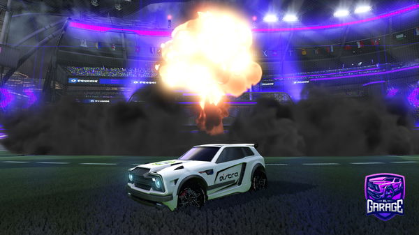 A Rocket League car design from AstroZX