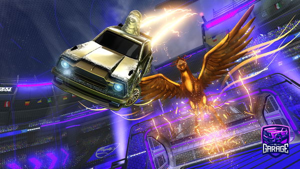 A Rocket League car design from Mythicalllama10