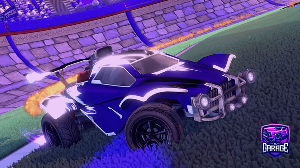 A Rocket League car design from jonnw