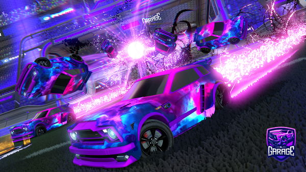 A Rocket League car design from munchy