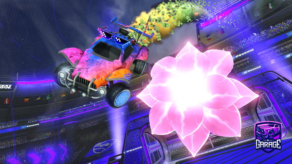 A Rocket League car design from Nattugle