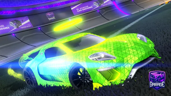 A Rocket League car design from Lucasglenn