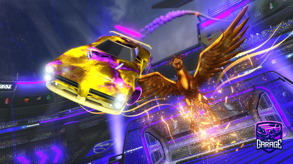 A Rocket League car design from ScuffedMuffin