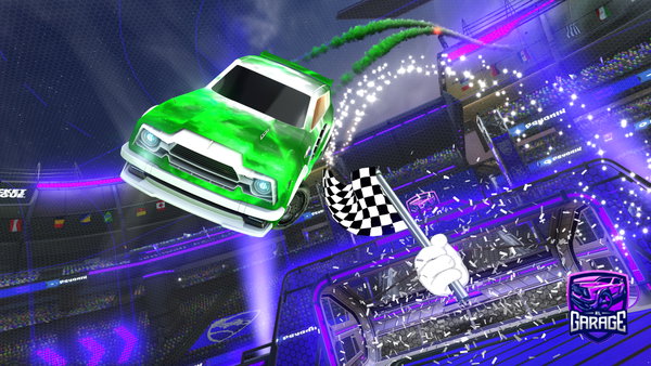 A Rocket League car design from gyeretrade