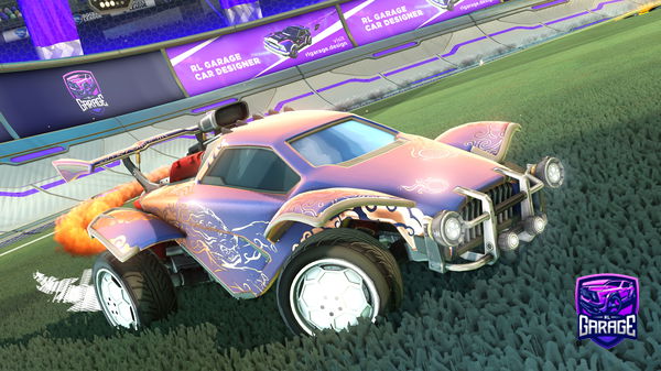 A Rocket League car design from midovx