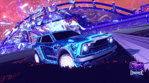 A Rocket League car design from rl_trader0nxb0X