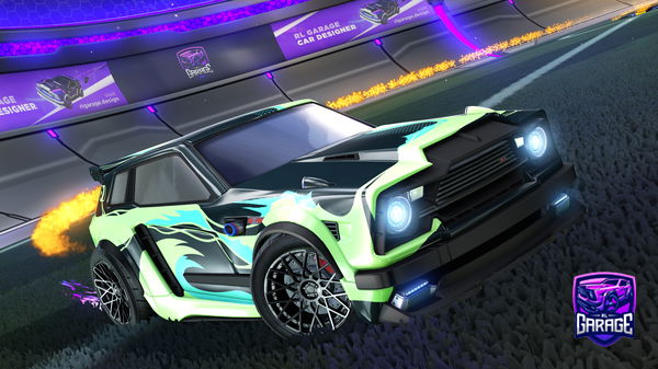 A Rocket League car design from Agentclipzz