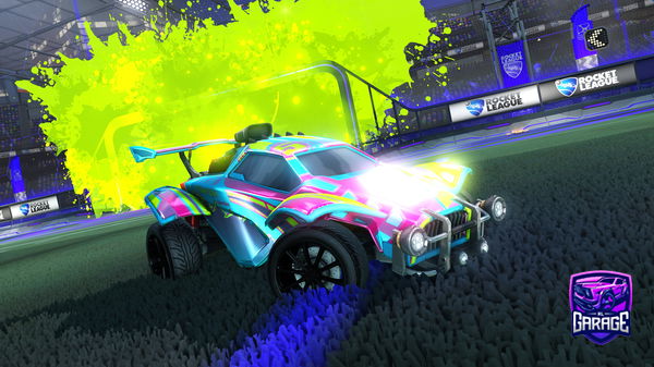 A Rocket League car design from Unknownp3r50n